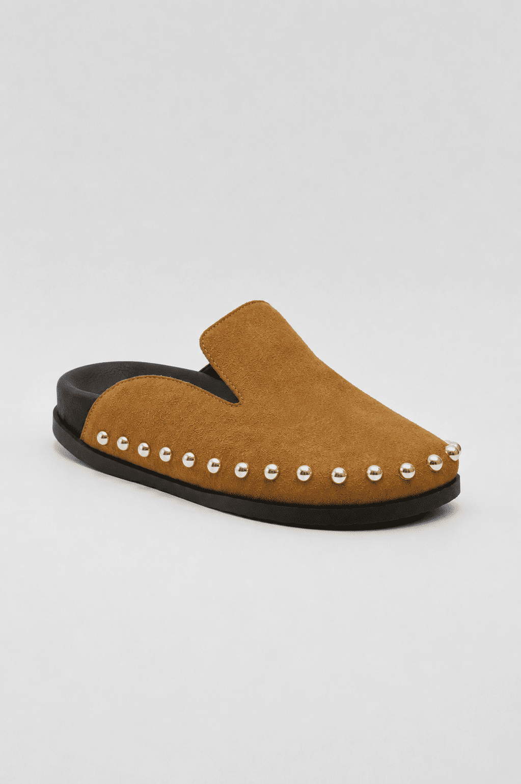 EMMA - CLOG FEMININO TACHAS COURO BEGE EMMA - CLOG FEMININO TACHAS COURO BEGE