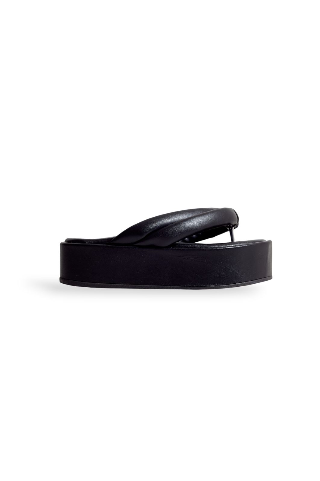 SAKURA - CHINELO FLATFORM TIRAS PUFFER PRETO SAKURA - CHINELO FLATFORM TIRAS PUFFER PRETO