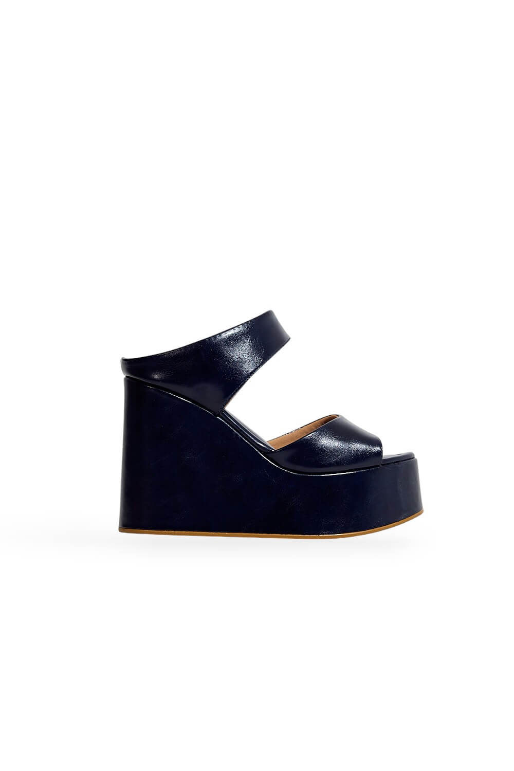 MILEY - TAMANCO PLATAFORMA FEMININO AZUL ESCURO MILEY - TAMANCO PLATAFORMA FEMININO AZUL ESCURO