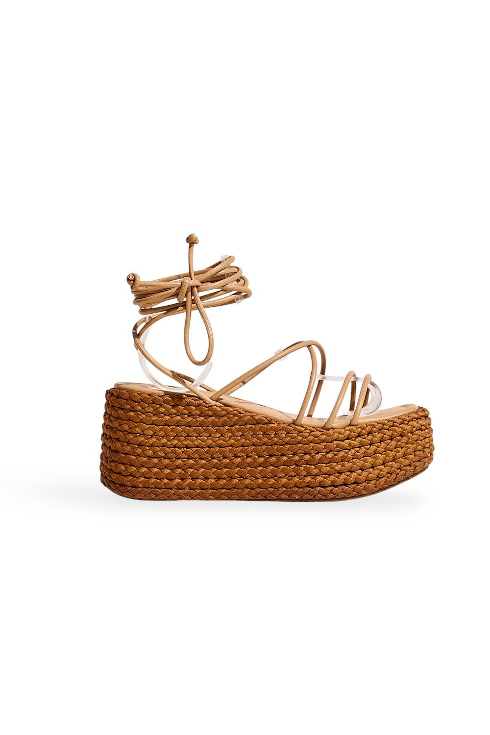 MALIA - SÁNDALIA FEMININA PLATAFORMA CORDA CAMEL MALIA - SÁNDALIA FEMININA PLATAFORMA CORDA CAMEL