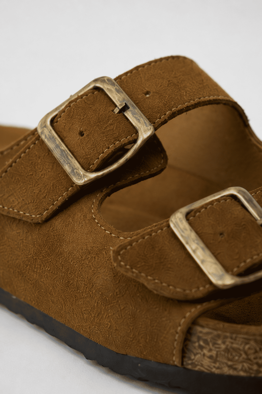SANTORINI - FLATFORM PAPETE UNISSEX FIVELAS BEGE