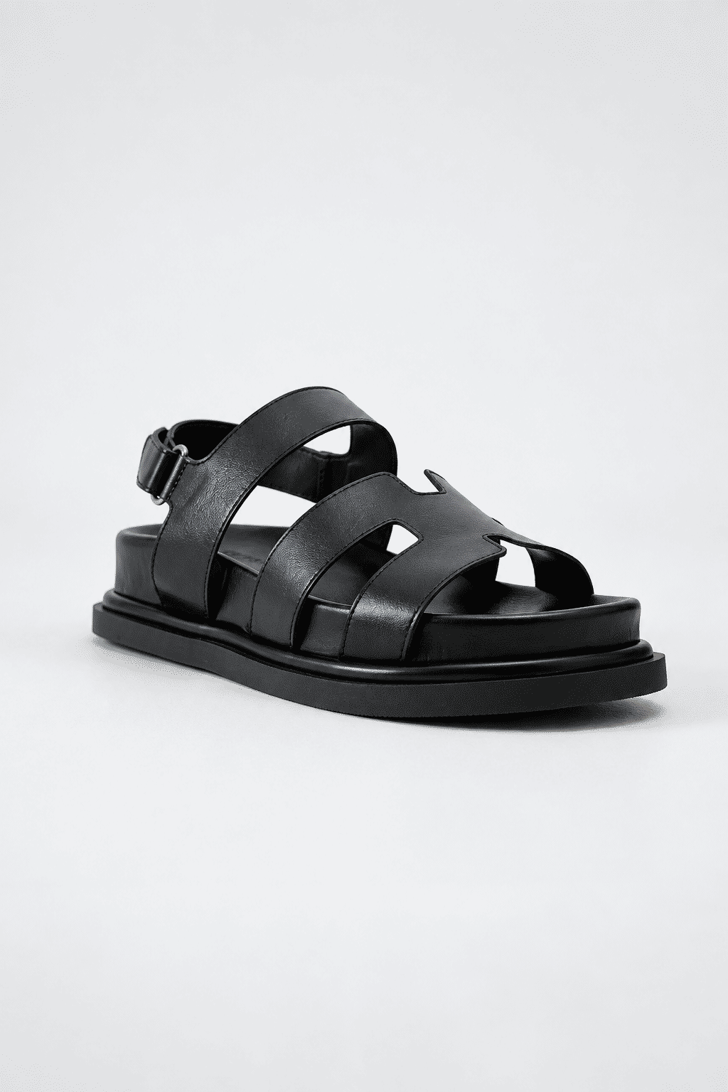 PAPETE FEMININA ANATÔMICA VELCRO PRETA - LEONA PAPETE FEMININA ANATÔMICA VELCRO PRETA - LEONA