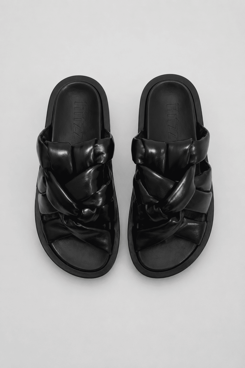 DARIELE - TAMANCO FLATFORM FEMININO PRETO