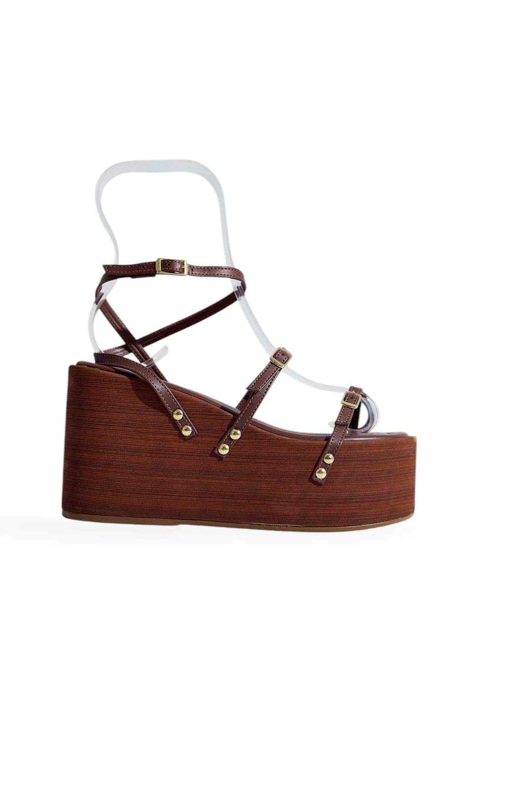BRONX - SANDÁLIA PLATAFORMA FEMININA TIRAS CAMEL BRONX - SANDÁLIA PLATAFORMA FEMININA TIRAS CAMEL