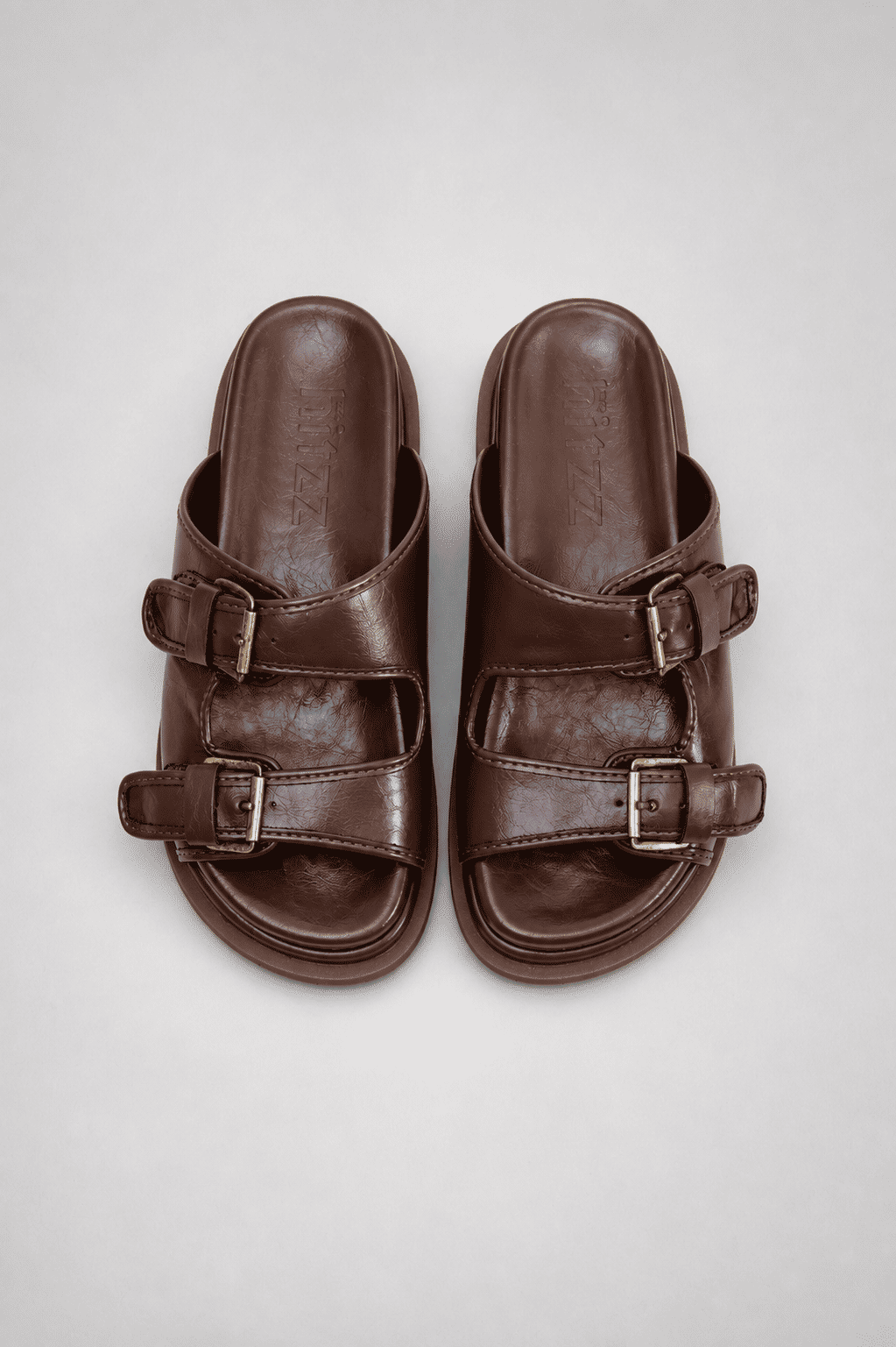 CAPUCINE- FLATFORM PAPETE FEMININA FIVELAS MARROM