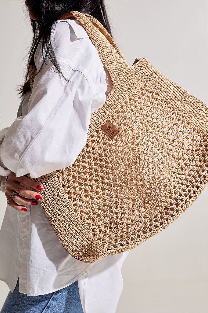 MAHINA - BOLSA FEMININA PALHA BEGE MAHINA - BOLSA FEMININA PALHA BEGE