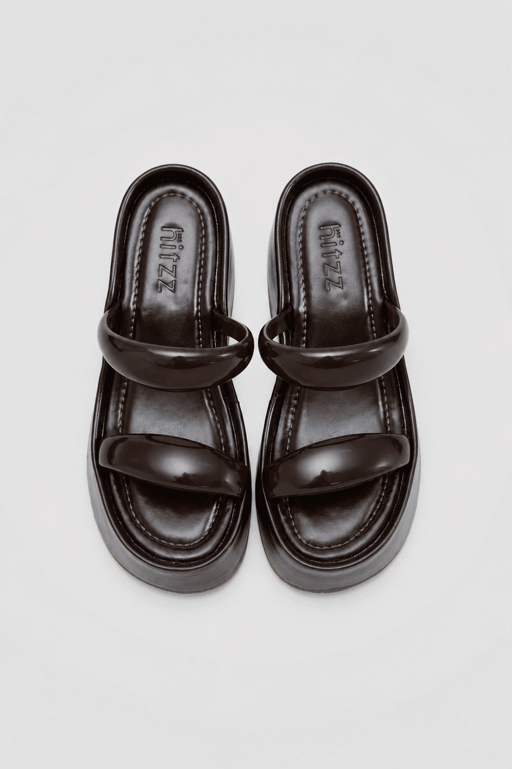 BETANI - TAMANCO FEMININO PLATAFORMA MARROM