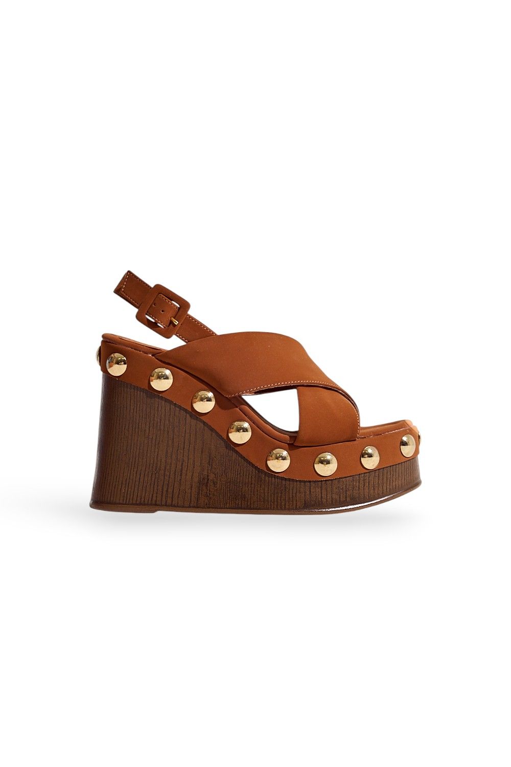 MAY - SANDÁLIA PLATAFORMA FEMININA NOBUCK CAMEL MAY - SANDÁLIA PLATAFORMA FEMININA NOBUCK CAMEL