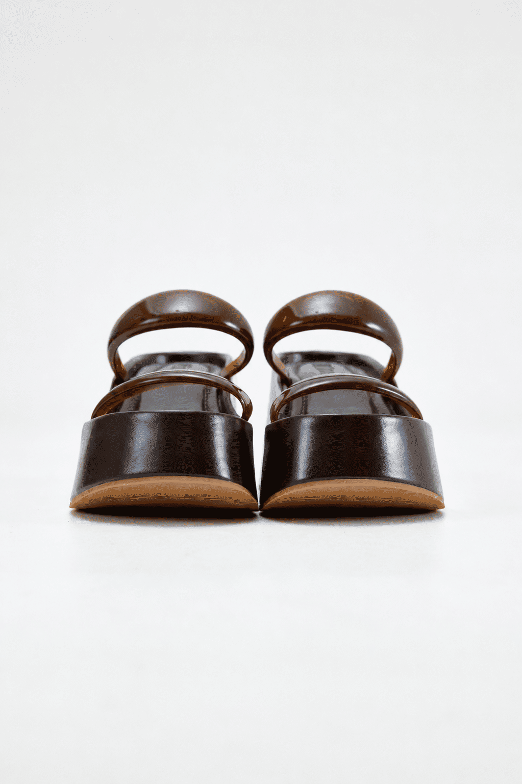 BETANI - TAMANCO FEMININO PLATAFORMA MARROM