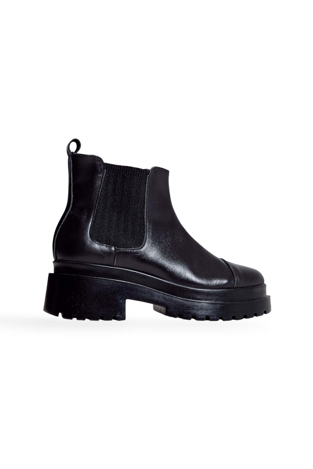 GRACI - BOTA CHELSEA FEMININA TRATORADA COURO PRETA GRACI - BOTA CHELSEA FEMININA TRATORADA COURO PRETA