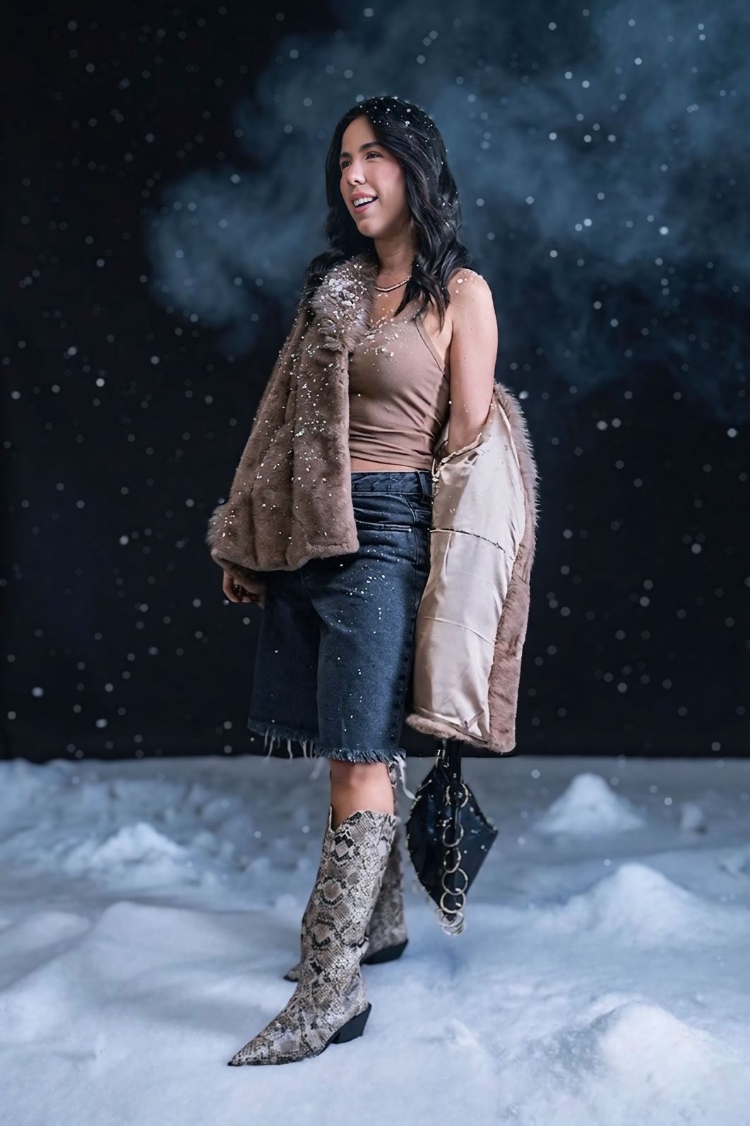 JORDANA - BOTA FEMININA COUNTRY CANO LONGO COBRA