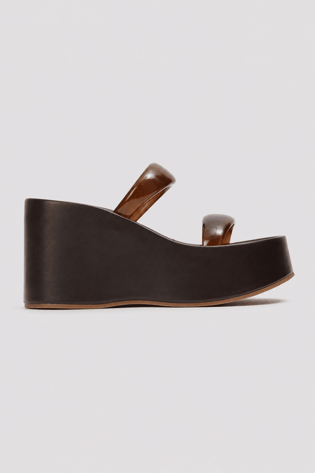 BETANI - TAMANCO FEMININO PLATAFORMA MARROM