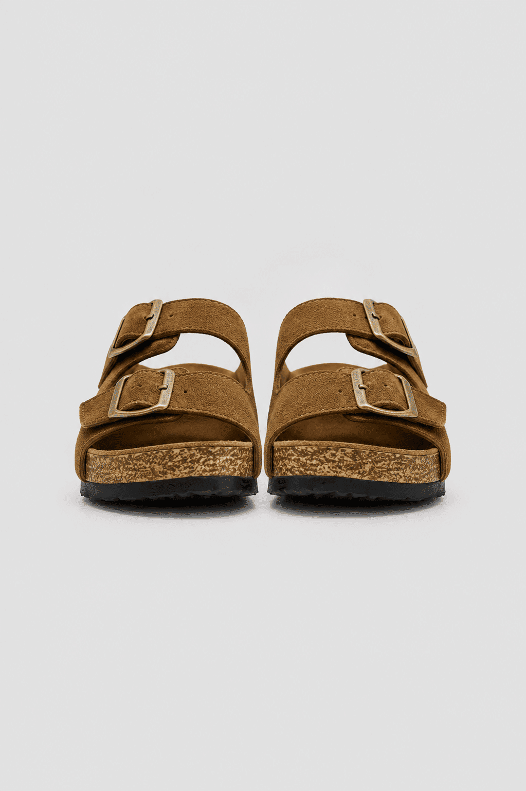 SANTORINI - FLATFORM PAPETE UNISSEX FIVELAS BEGE