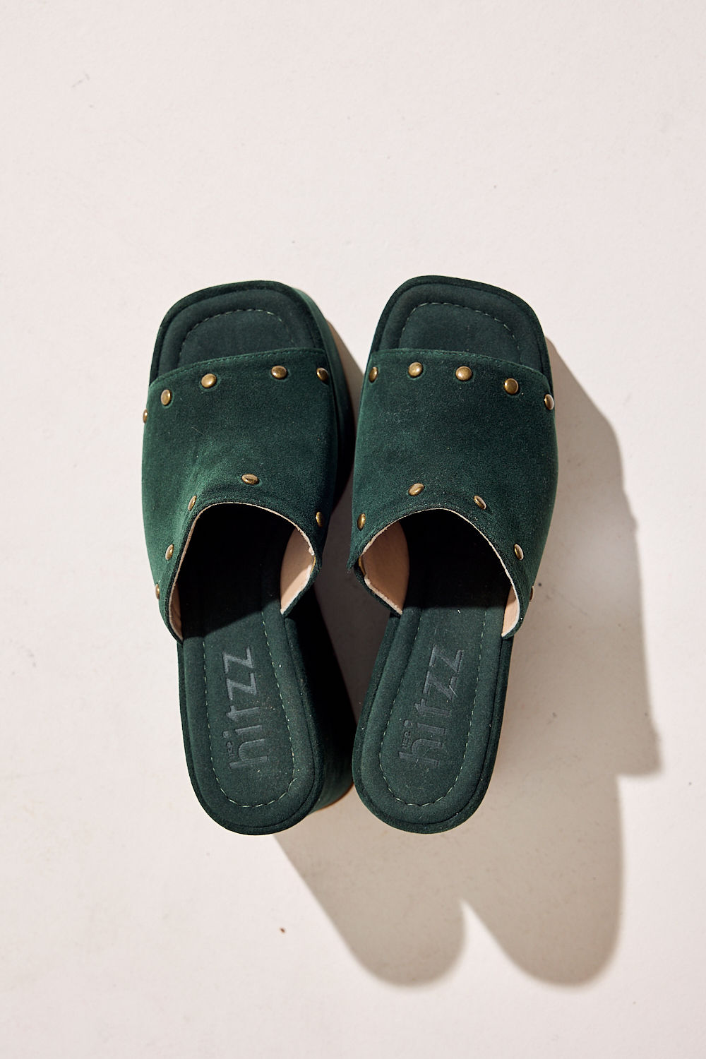 HARU - TAMANCO PLATAFORMA FEMININO CAMURÇA VERDE HARU - TAMANCO PLATAFORMA FEMININO CAMURÇA VERDE