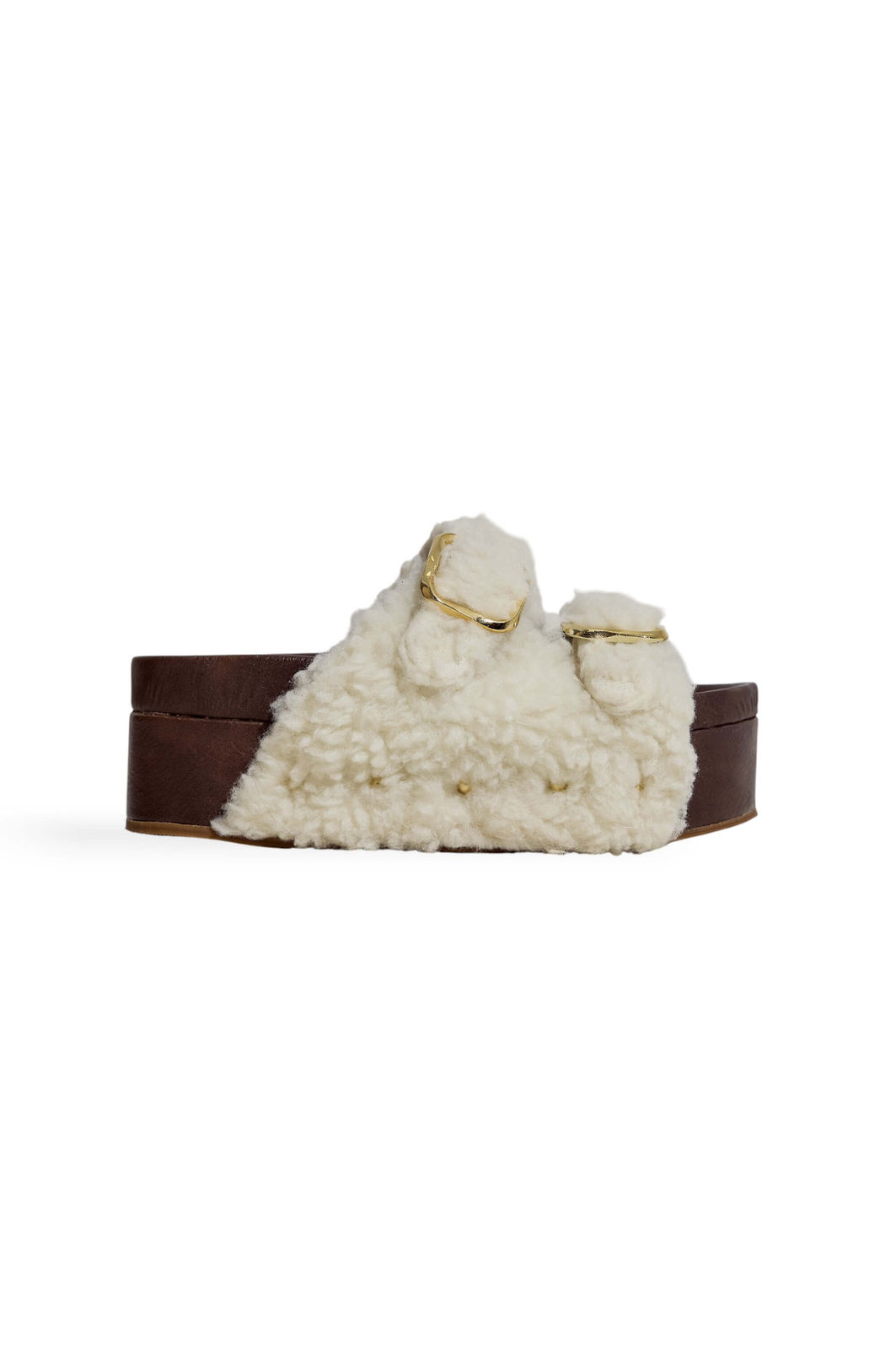 OSAKA CARNEIRO - TAMANCO FLATFORM FEMININO OFF WHITE OSAKA CARNEIRO - TAMANCO FLATFORM FEMININO OFF WHITE