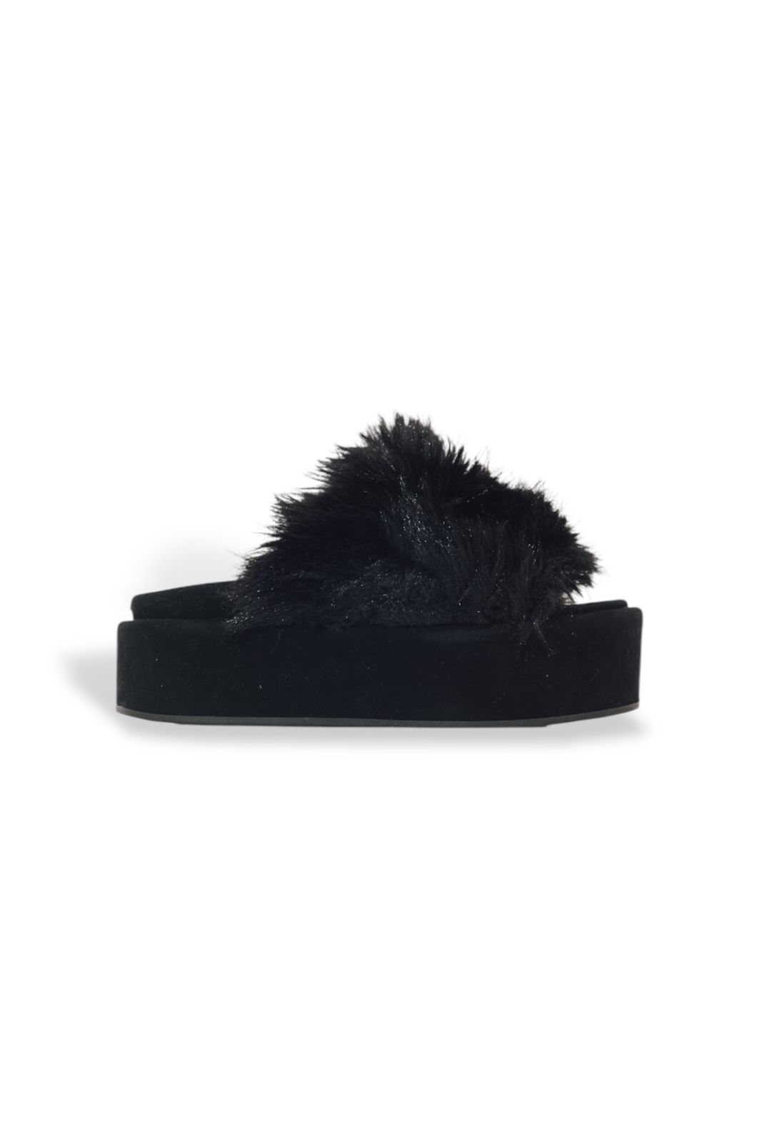 FIFI - TAMANCO FEMININO PLATAFORMA PELOS PRETO FIFI - TAMANCO FEMININO PLATAFORMA PELOS PRETO