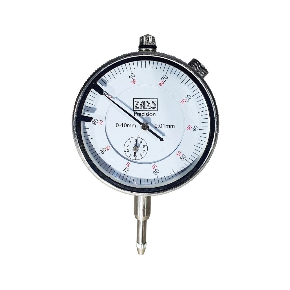 Relógio Comparador Zaas 03,0001 Para Torno 0,01-10mm