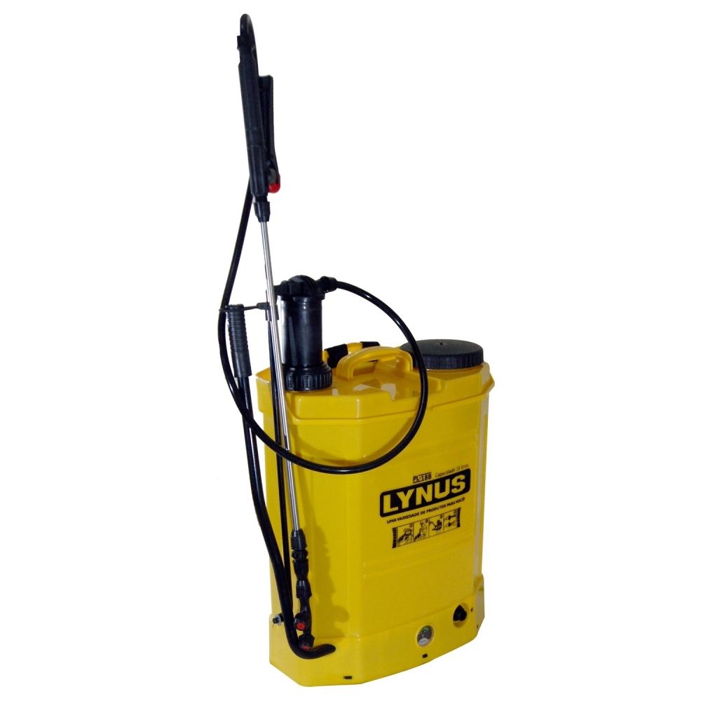 Pulverizador Bateria e Manual Lynus PL-18B 18 Litros