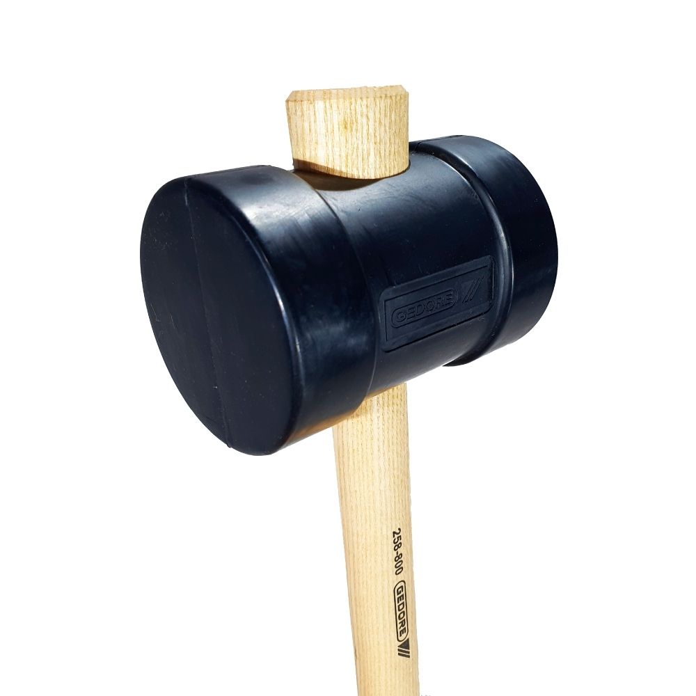 Martelo de Borracha Gedore 80mm G 258-800 800g