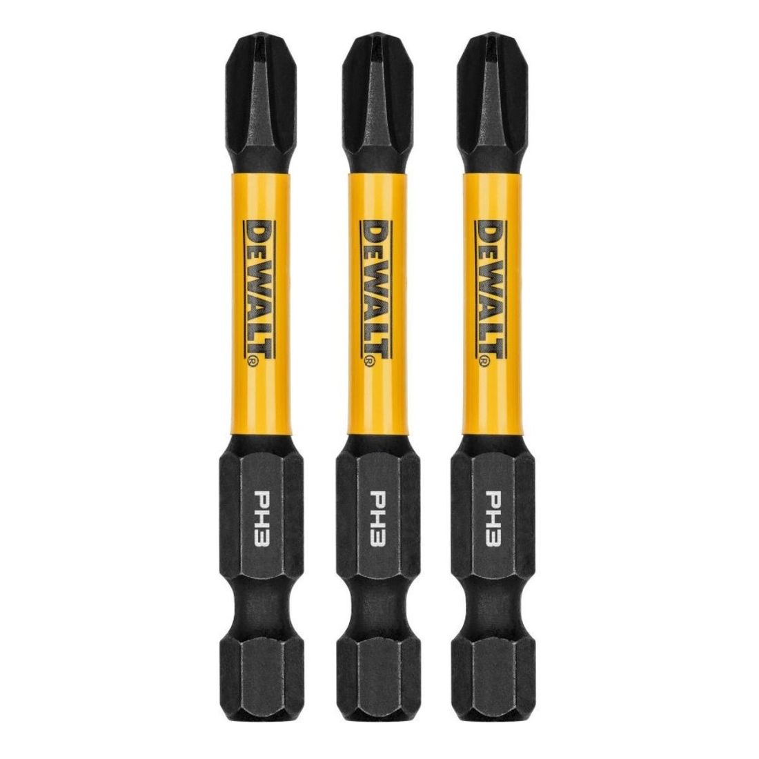 Ponteira Bits Phillips Flextorq PH3x56mm Cartela 3pçs
