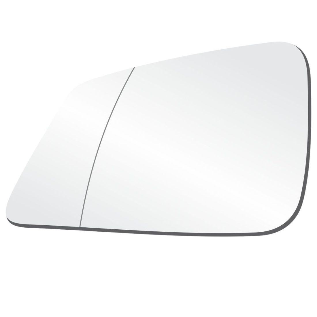 Lente Retrovisor Esquerdo BMW X1 Após 2016 Asférico Térmico