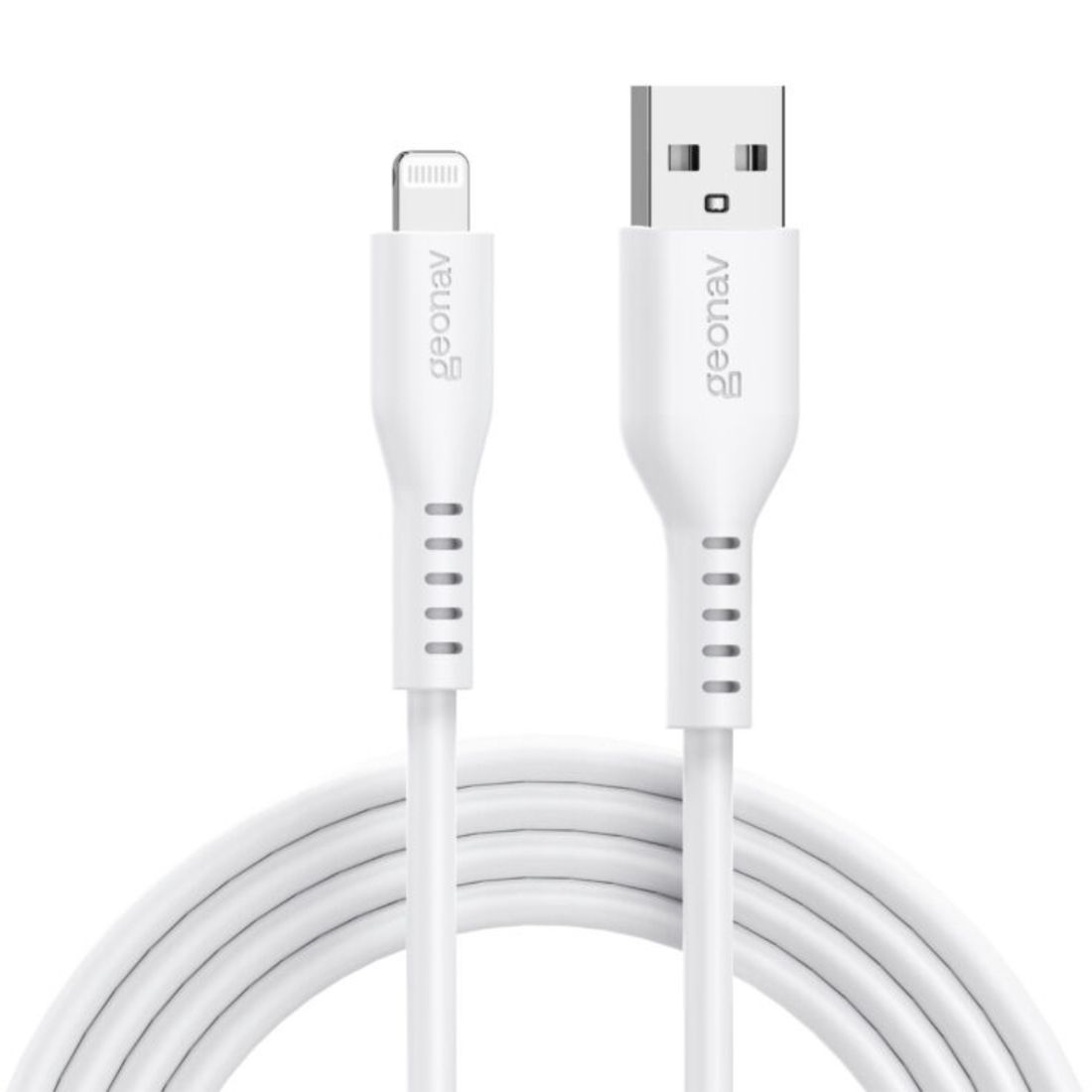 Cabo USB-A para Lightning 1,5m Branco Geonav Cabo USB-A para Lightning 1,5m Branco Geonav