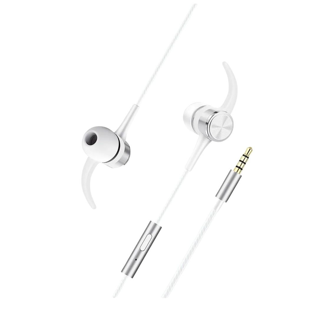 Fone de Ouvido Prata com Fio P2 Geonav Fone de Ouvido Prata com Fio P2 Geonav