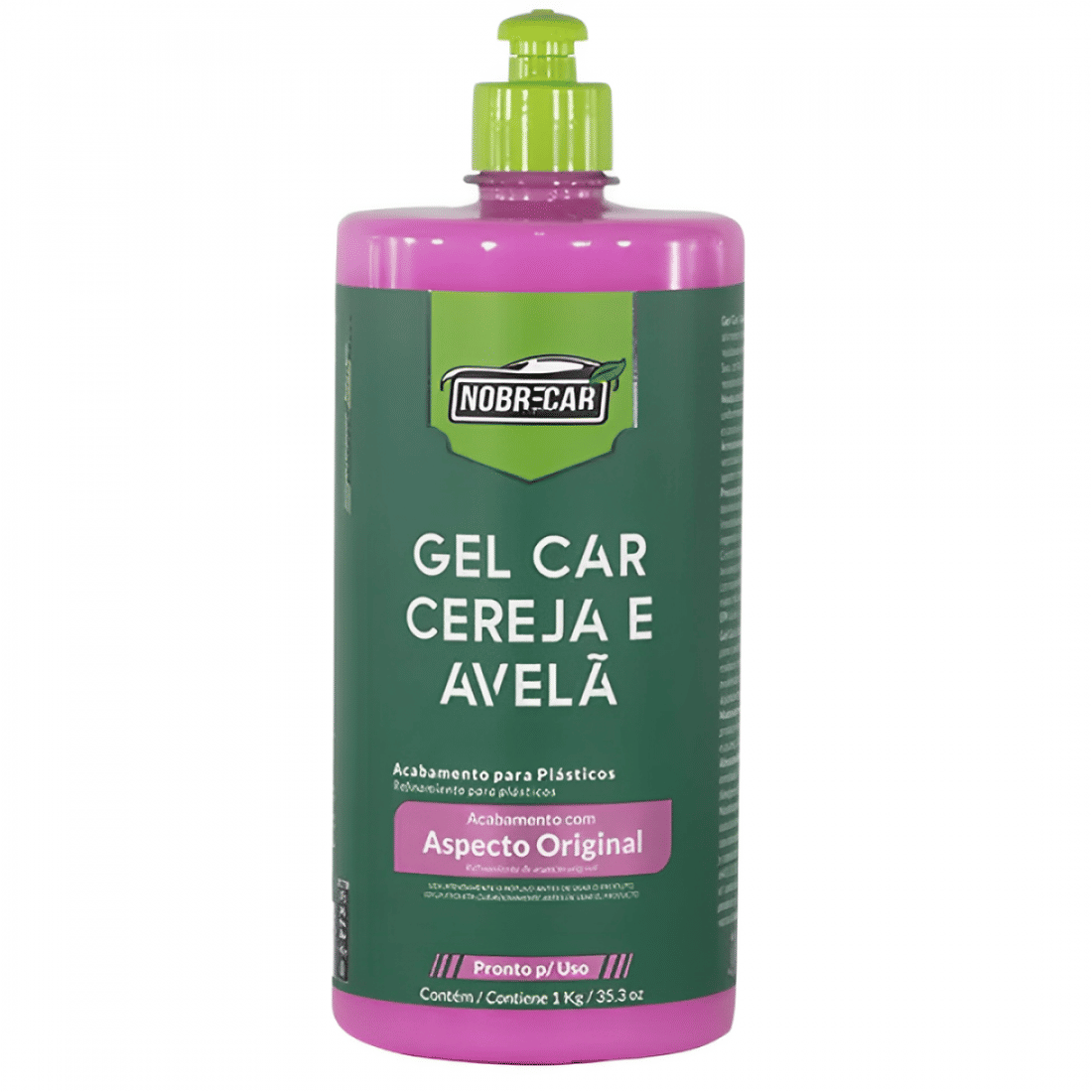 Protetor de Plásticos Gel Car Cereja e Avelã 1kg Nobre Car 1692