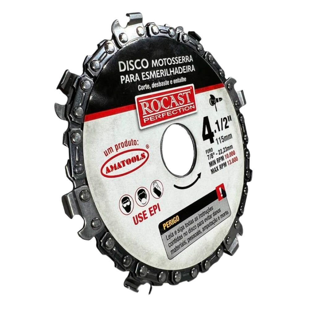 Disco Corrente De Motosserra Para Lixadeira Esmerilhadeira Disco Corrente De Motosserra Para Lixadeira Esmerilhadeira
