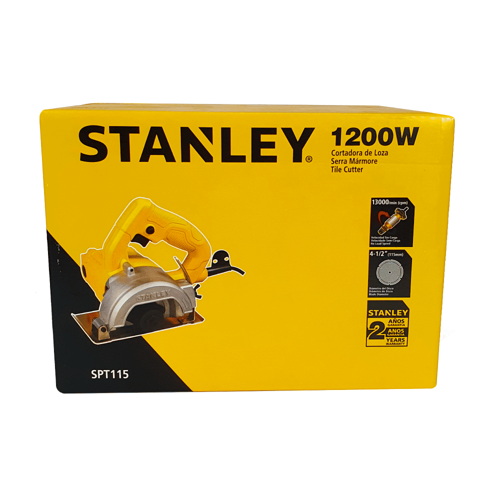 Serra Mármore 4.3/8" 1200W 220V Stanley