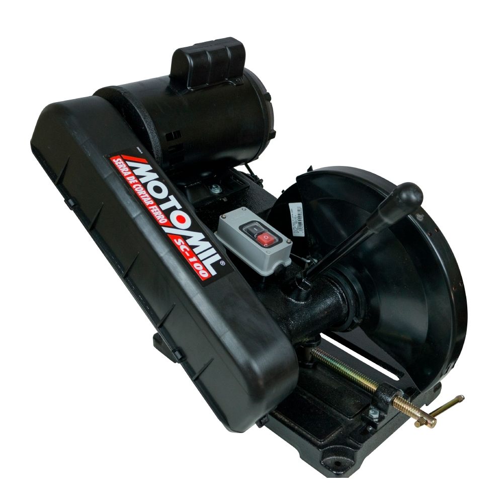 Serra Policorte Cortar Ferro com Motor 2Cv 12" SC-100M Motomil