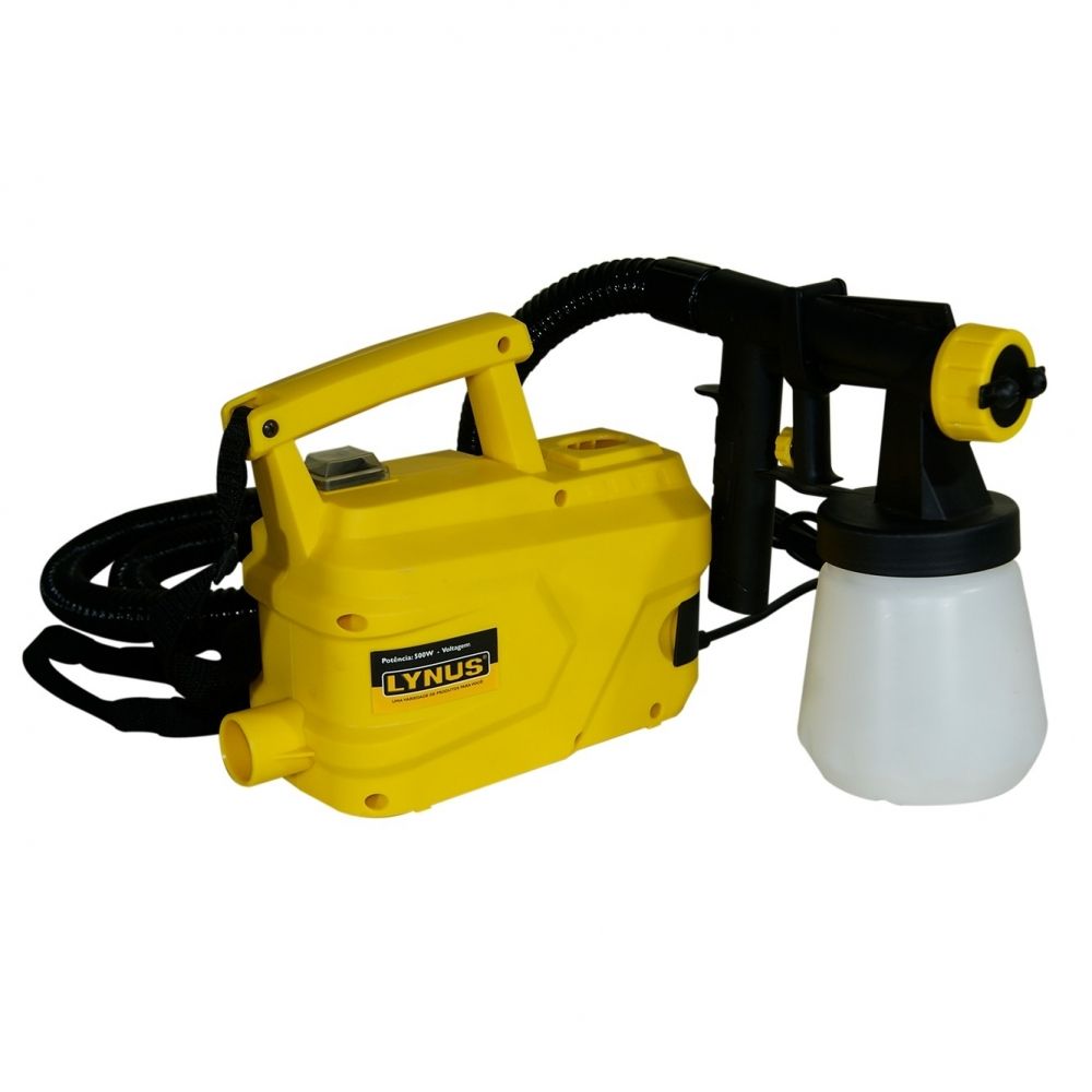Pistola Pulverizadora Para Pintura Lynus PPL-500 500W