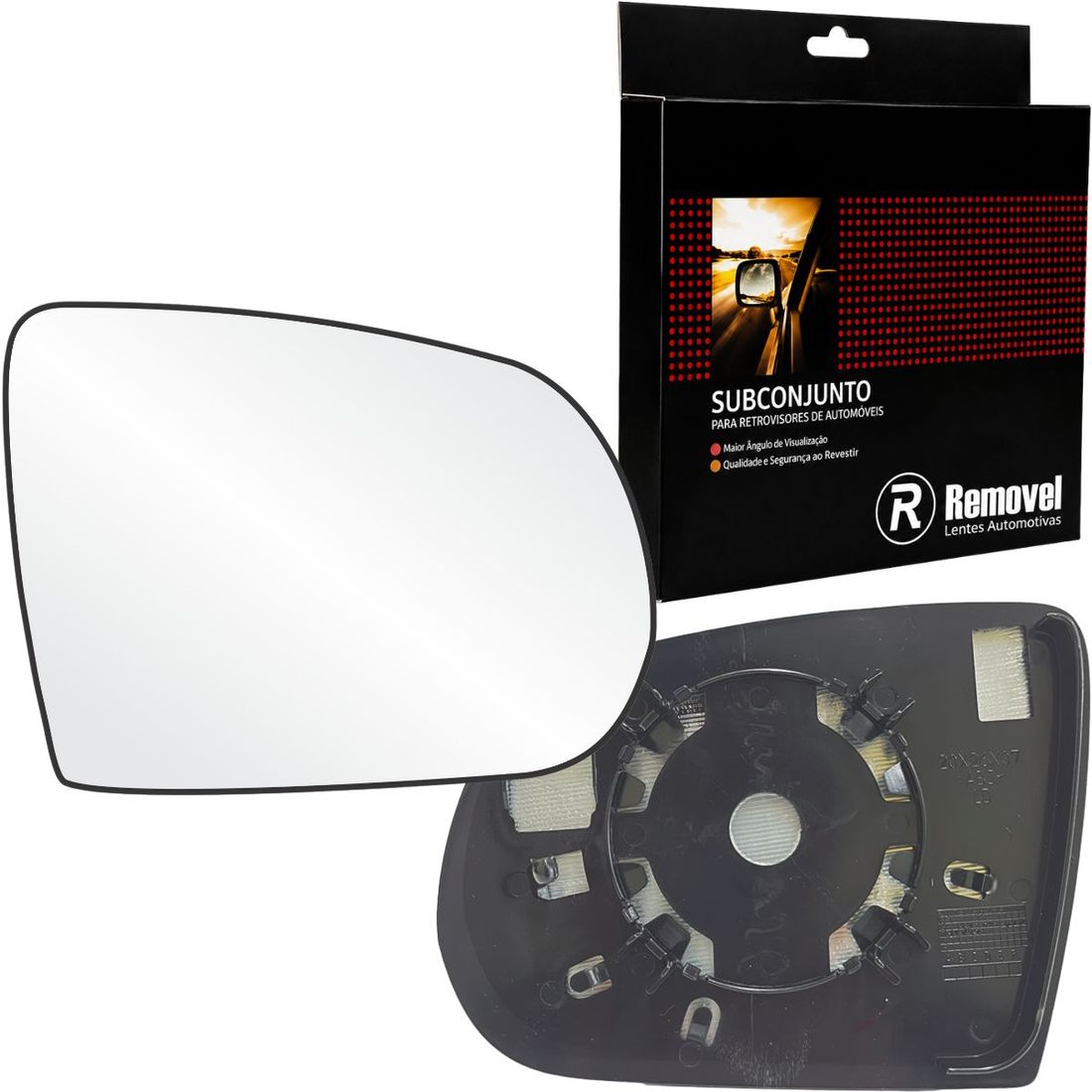 Lente Retrovisor Direito Fiat Toro 2016 Em Diante