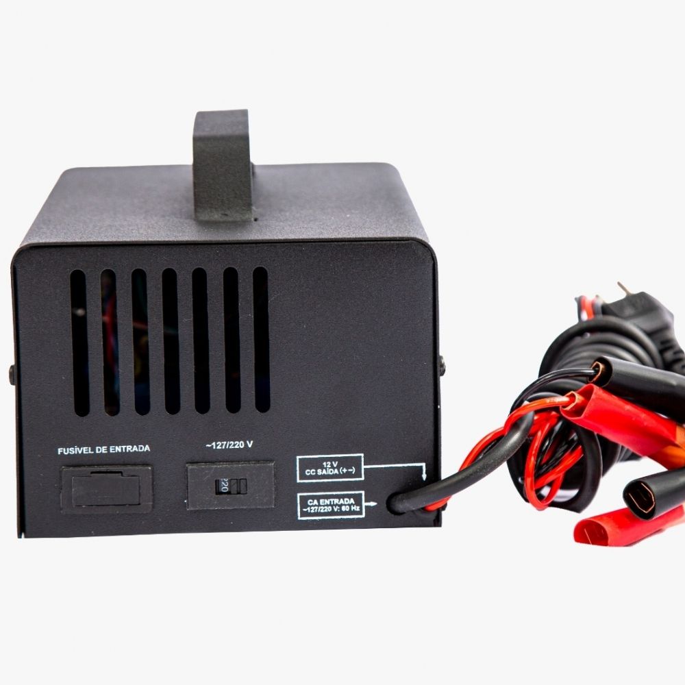 Carregador Baterias 12v 6Ah S/Display Flach F06-SD Carregador Baterias 12v 6Ah S/Display Flach F06-SD