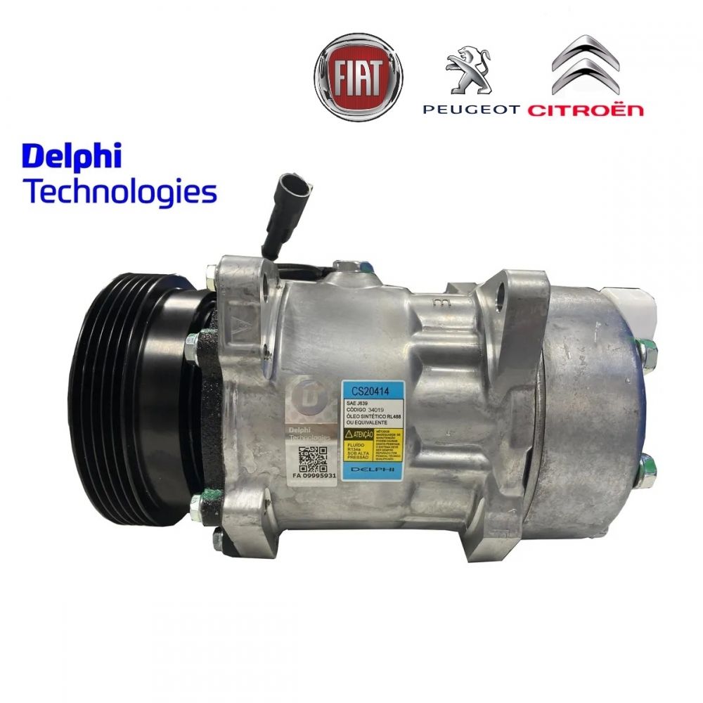 Compressor De Ar Ducato Boxer Jumper 2.8 Original Delphi