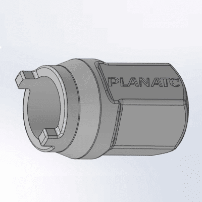 Chave 2 Garras Para Amortecedor Dianteiro VW/Ford P003 PLANATC Chave 2 Garras Para Amortecedor Dianteiro VW/Ford P003 PLANATC