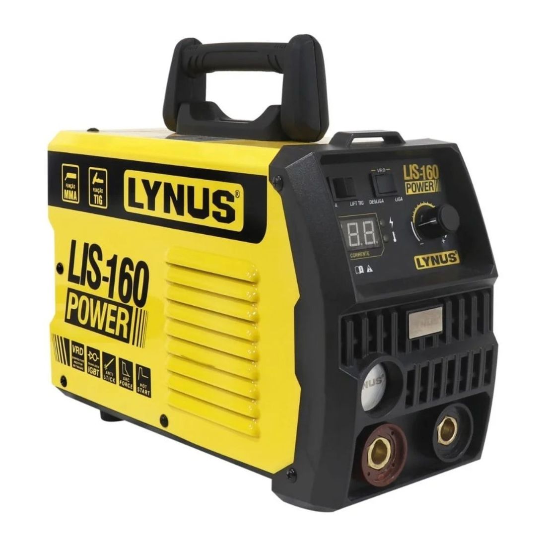 Inversor de Solda Elétrica Lynus LIS-160 Power 160 Ampéres