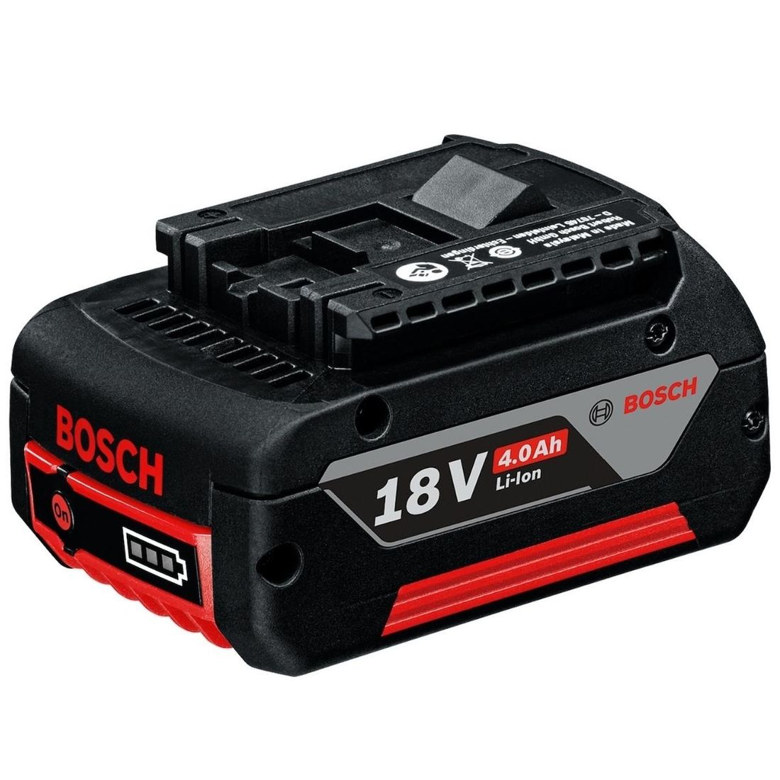 Bateria de Íons de Lítio Bosch GBA 18V 4,0Ah Bateria de Íons de Lítio Bosch GBA 18V 4,0Ah