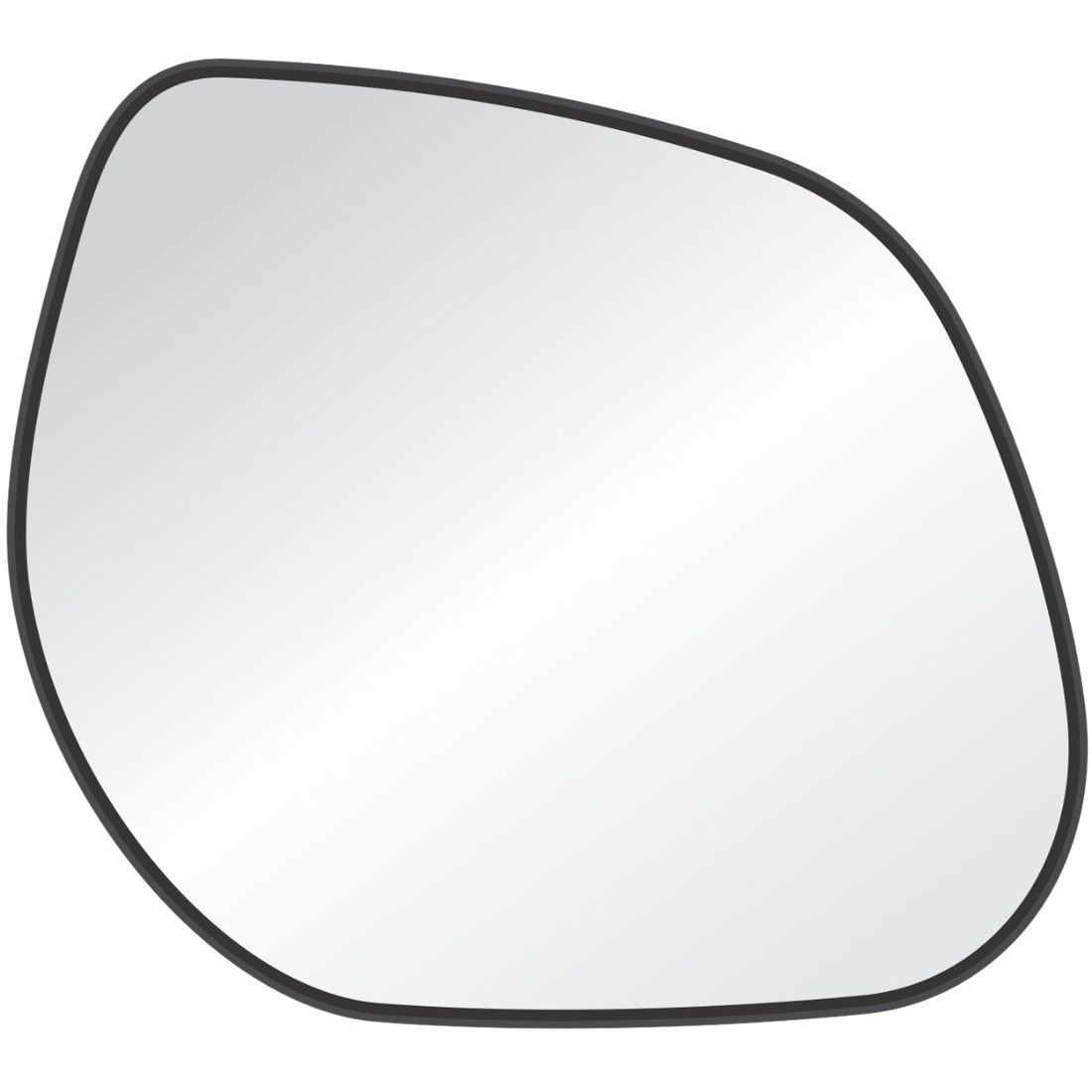 Lente Retrovisor Direito Mitsubishi ASX 2010 Em Diante Sem Pisca/Térmico