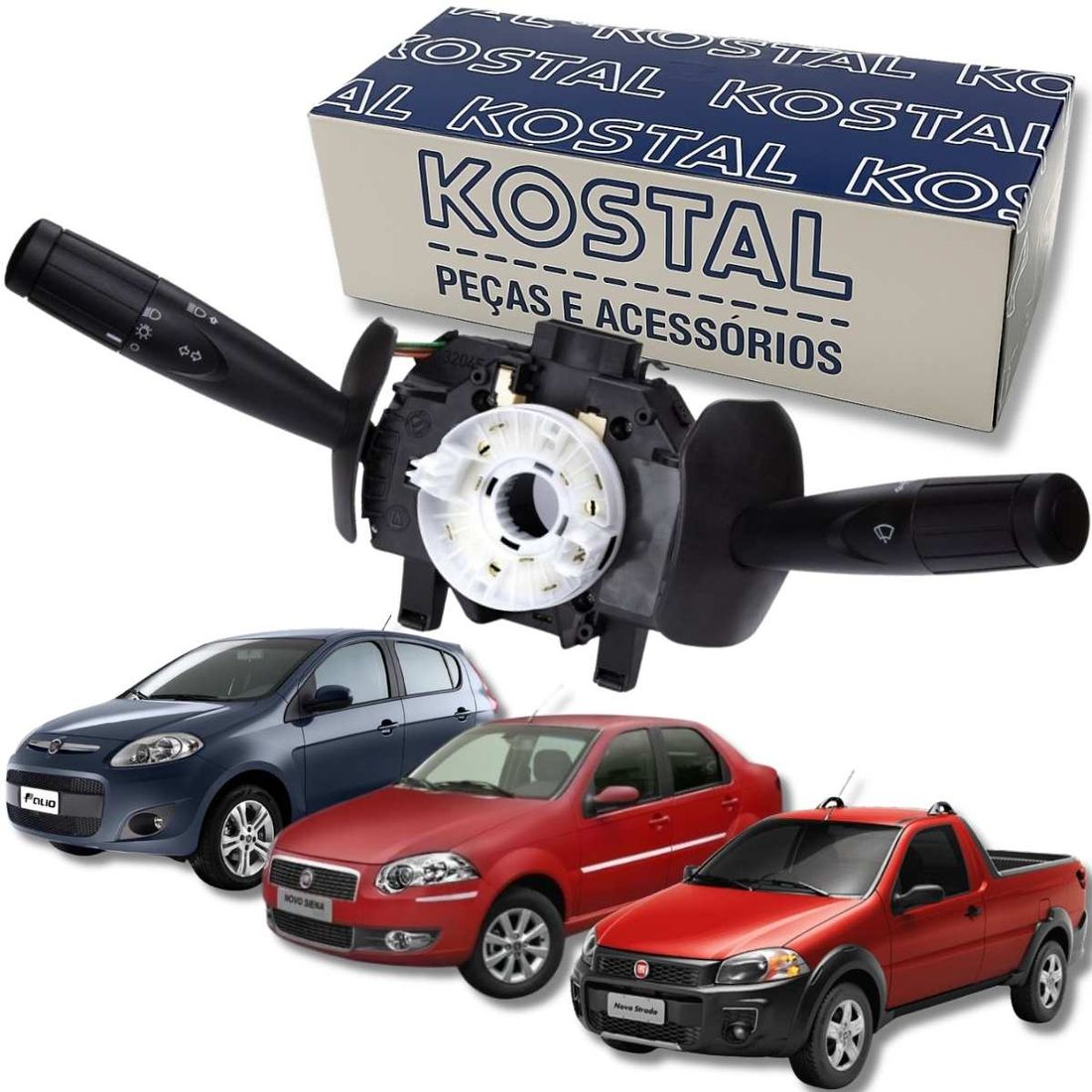 CHAVE SETA FIAT PALIO SIENA STRADA SEM LIMPADOR KOSTAL CHAVE SETA FIAT PALIO SIENA STRADA SEM LIMPADOR KOSTAL