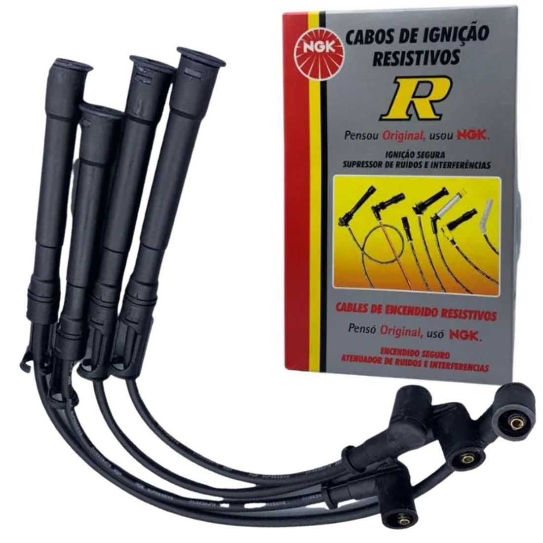 Cabo de Vela Renault Clio,Kangoo,Twingo D7D e D7F NGK SC-R11 Cabo de Vela Renault Clio,Kangoo,Twingo D7D e D7F NGK SC-R11