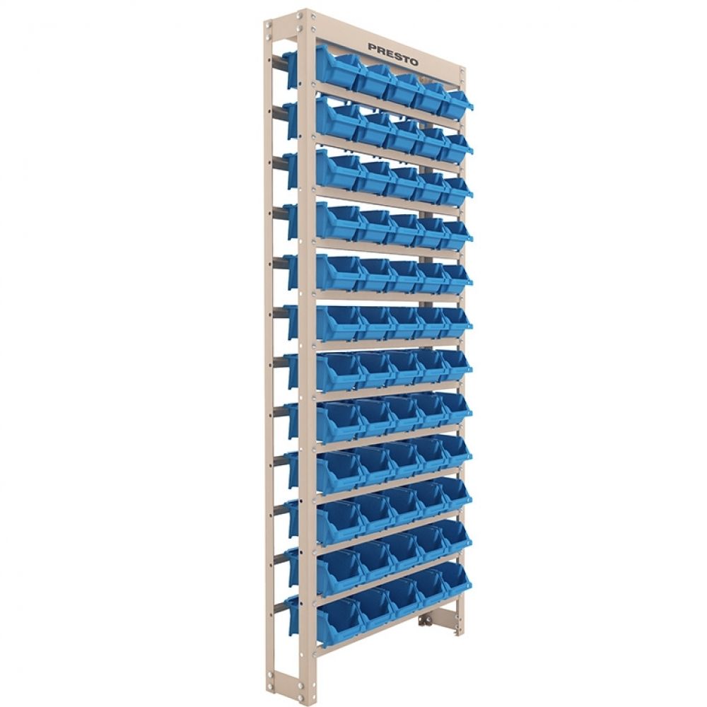 Kit Estante Organizador Com 60 Gaveteiros Nr.3 Kit 60/3