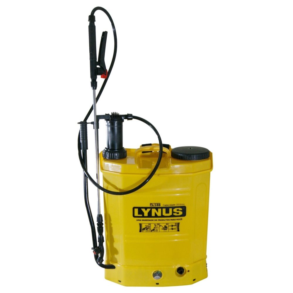 Pulverizador Bateria e Manual Lynus PL-18B 18 Litros