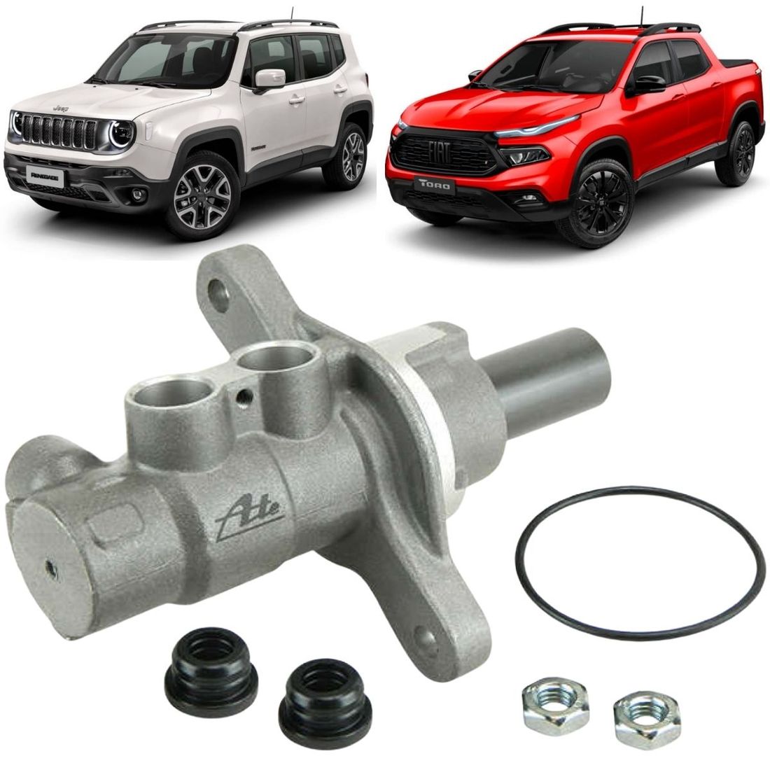 Cilindro Mestre Freio Fiat Toro Jeep Renegade 2.0 1.8 2015 A 2021