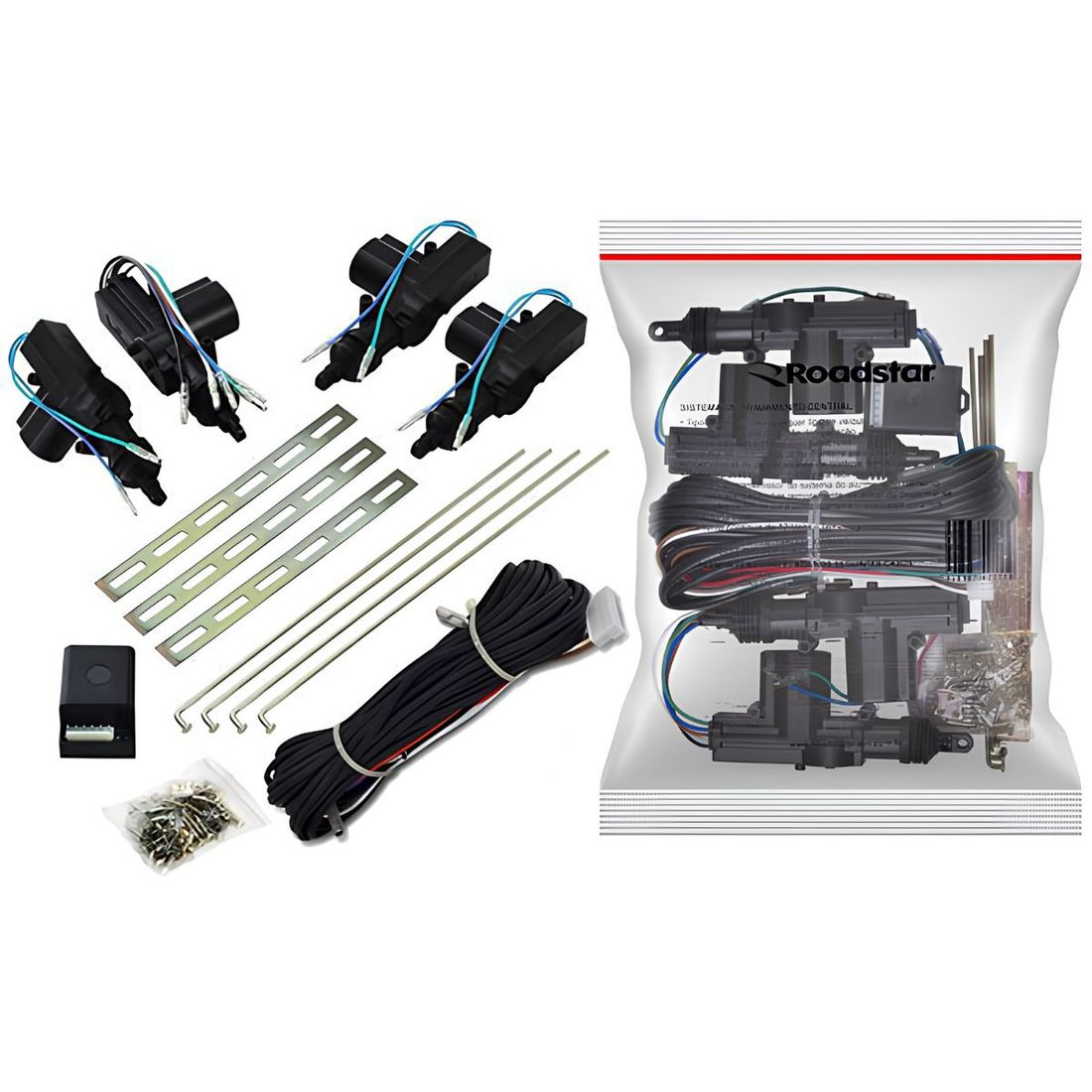 Kit Trava Elétrica 4 Portas Roadstar