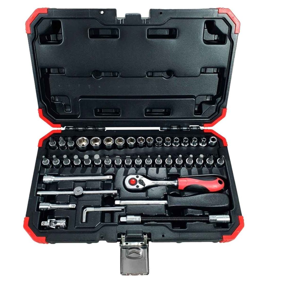 Jogo de Soquetes Gedore RED Sextavado 4-14mm 1/4" 46peças GR49003046