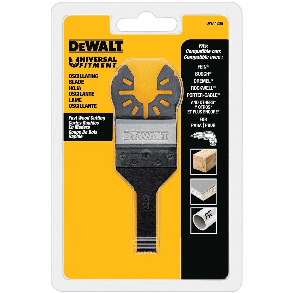 Lâmina Corte Detalhes Madeira Com Multiferramenta DWA4208 DeWalt