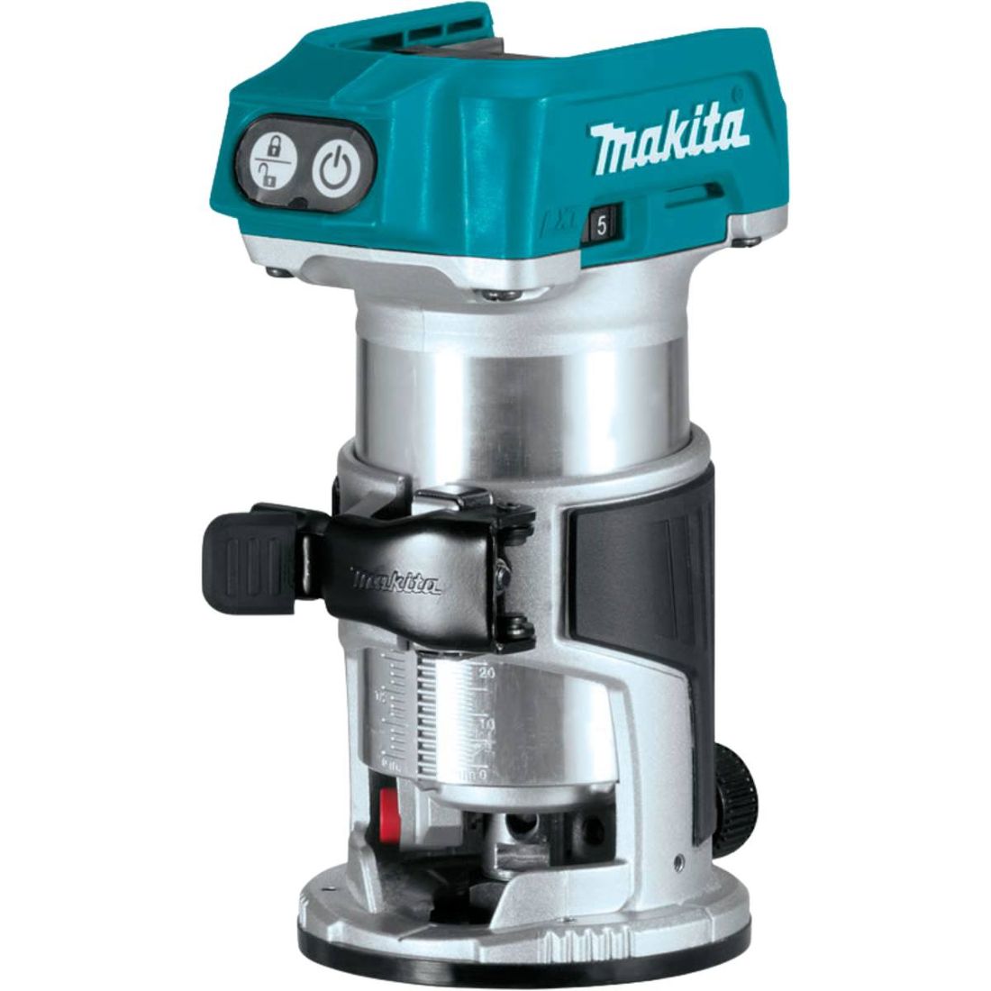Tupia Eletrônica Makita 18V LXT 1 Bateria 3Ah Tupia Eletrônica Makita 18V LXT 1 Bateria 3Ah