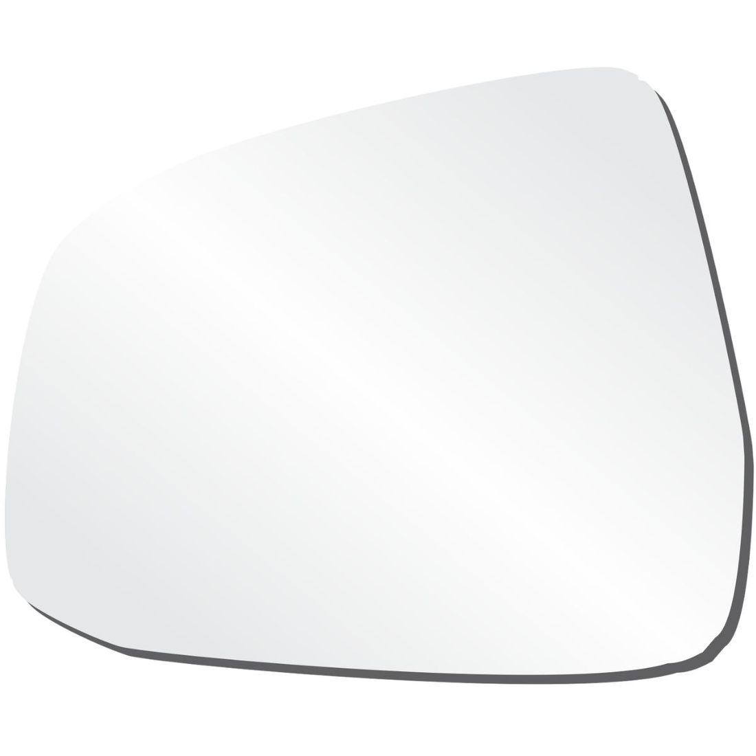 Lente Retrovisor Esquerdo Ford Focus 2009 A 2019