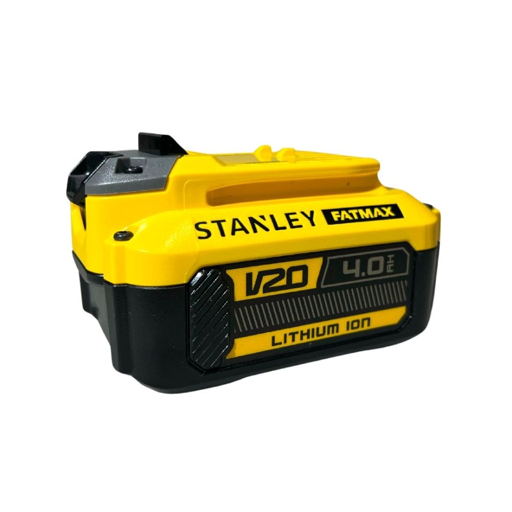 Kit 1 Bateria 20V 4Ah + 1 Bateria 2Ah SCB224CK-BR Stanley Carregador e Bolsa Kit 1 Bateria 20V 4Ah + 1 Bateria 2Ah SCB224CK-BR Stanley Carregador e Bolsa